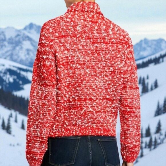 Patrizia Luca Novelty Turtleneck Long Sleeve Women’s Sweater Size M/L NEW w/Tag - Picture 5 of 13